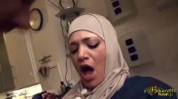 Hijabi Maid Obeying