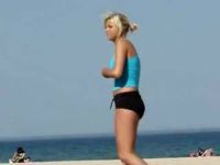 Beach Volleyball Blonde
