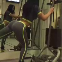 Working Her Glutes