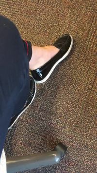 Slipping Out Of My Work Flats