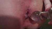 Sliding In My Glass Plug