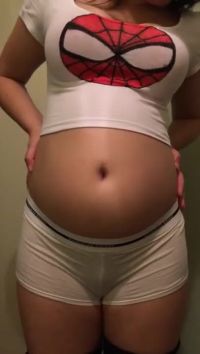 Hungry Brooke's Perfect Stuffed Belly