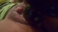 Lots Of Cream Coming Out Of My Pussy After I Removed The Plug