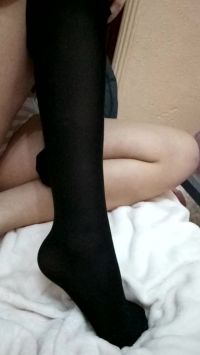 Slowly Taking My Tights Off