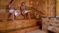Lucie Wilde – Lucie's Sauna Cum Bath
