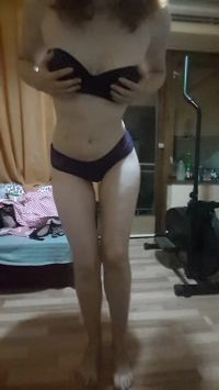 Little Redhead's Super Soft Purple Cottons With A Dirty Gusset Up For Grabs! +FREE Premium Snapchat! <3