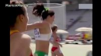 Michelle Jenneke Adjusting After A Race