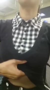 Flashing Boobs From The Cube