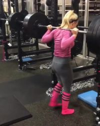 Mandy Rose Working On Her Ass
