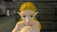 Blowjob In Hyrule Castle Alleyway