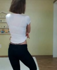 Hot Korean With Tramp Stamp